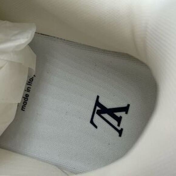 Men’s Louis Vuitton blue skate trainer sneakers size 11 fits 13 US made in Italy - Picture 7 of 11